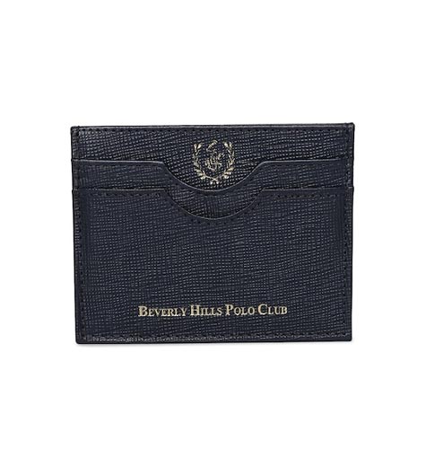 Men Abstract Textured Card Holder
